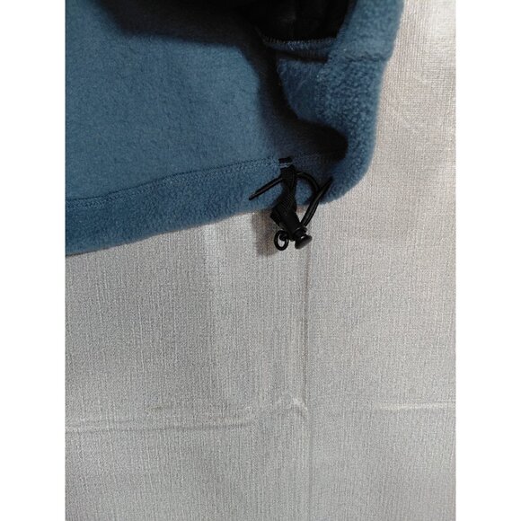 Woolrich Fleece Zip Front Vest Men's Med Gorpcore Outdoor Front Pockets Blue - Picture 4 of 13